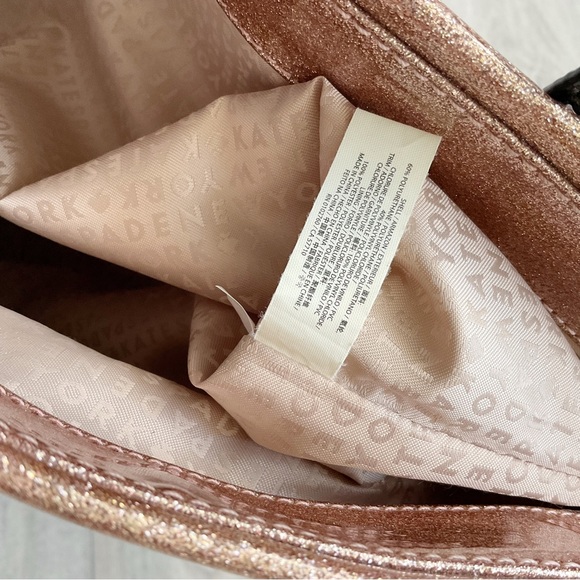 Kate Spade Rose Gold Glitter Tote Bag NWOT - Picture 13 of 16